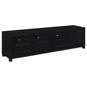 Arnaud - 3 Piece TV Stand Set With Storage - Black
