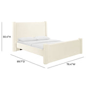 Athara - Velvet Bed - R&R Furniture Gallery (Fountain Valley, CA)