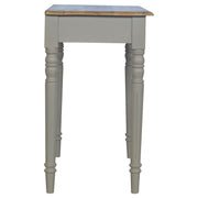 Hand Painted Writing Desk - Gray - R&R Furniture Gallery (Fountain Valley, CA)