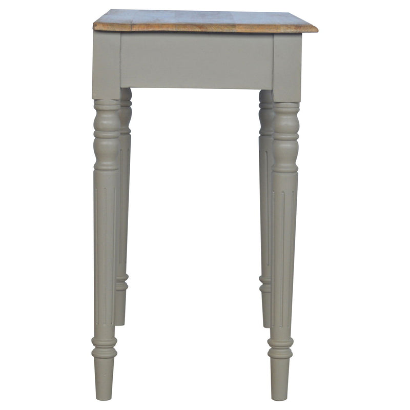 Hand Painted Writing Desk - Gray - R&R Furniture Gallery (Fountain Valley, CA)