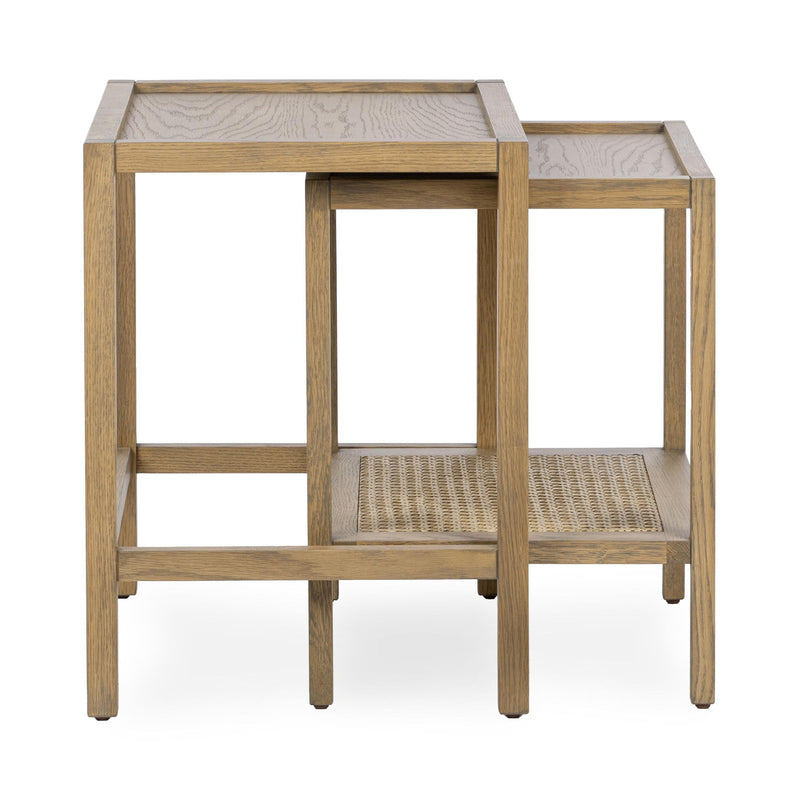 Devin - Solid Wood Nesting Accent Tables - R&R Furniture Gallery (Fountain Valley, CA)