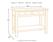 Bolanburg - Sofa Table - R&R Furniture Gallery (Fountain Valley, CA)