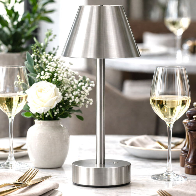 Elegance Rechargeable LED Table Lamp LED Touch Switch - R&R Furniture Gallery (Fountain Valley, CA)
