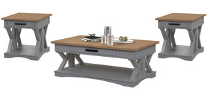 Americana Modern - Cocktail Table Set - R&R Furniture Gallery (Fountain Valley, CA)