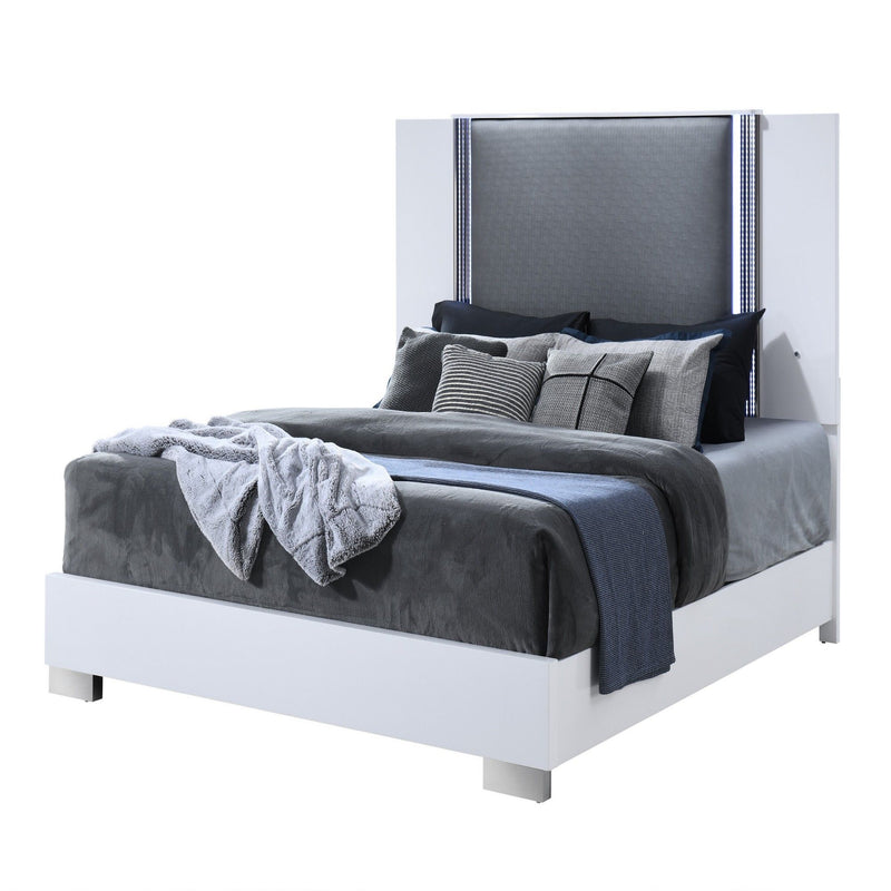 Moon - Bed & LED Accent Lighting - R&R Furniture Gallery (Fountain Valley, CA)