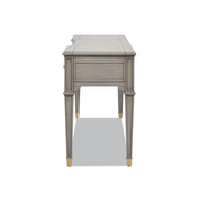 Dauphin - 3 Drawer Executive Desk - R&R Furniture Gallery (Fountain Valley, CA)