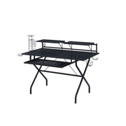 Hartman - Gaming Desk - Black - R&R Furniture Gallery (Fountain Valley, CA)