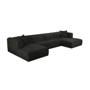 Tarra - Fluffy Oversized Corduroy Modular Sectional - R&R Furniture Gallery (Fountain Valley, CA)