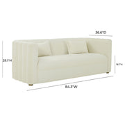 Callie - Velvet Sofa - R&R Furniture Gallery (Fountain Valley, CA)