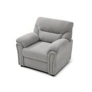 Hamilton - Chair With Hand Applied Nailhead Trim And Pillow Top Arm Cushions - R&R Furniture Gallery (Fountain Valley, CA)