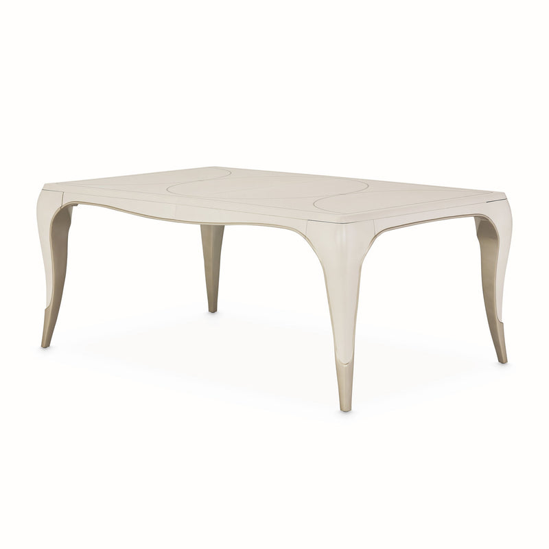 London Place - Rectangular Dining Table - Creamy Pearl - R&R Furniture Gallery (Fountain Valley, CA)