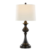 Pair of contemporary Lumi Source Montgomery table lamps with sleek modern design, set of two for stylish home lighting.
