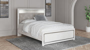 Altyra - Queen Panel Bed With Roll Slats - White - R&R Furniture Gallery (Fountain Valley, CA)