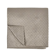 Classic Home Diamond quilt with matching shams, featuring a textured diamond pattern in soft, neutral tones.