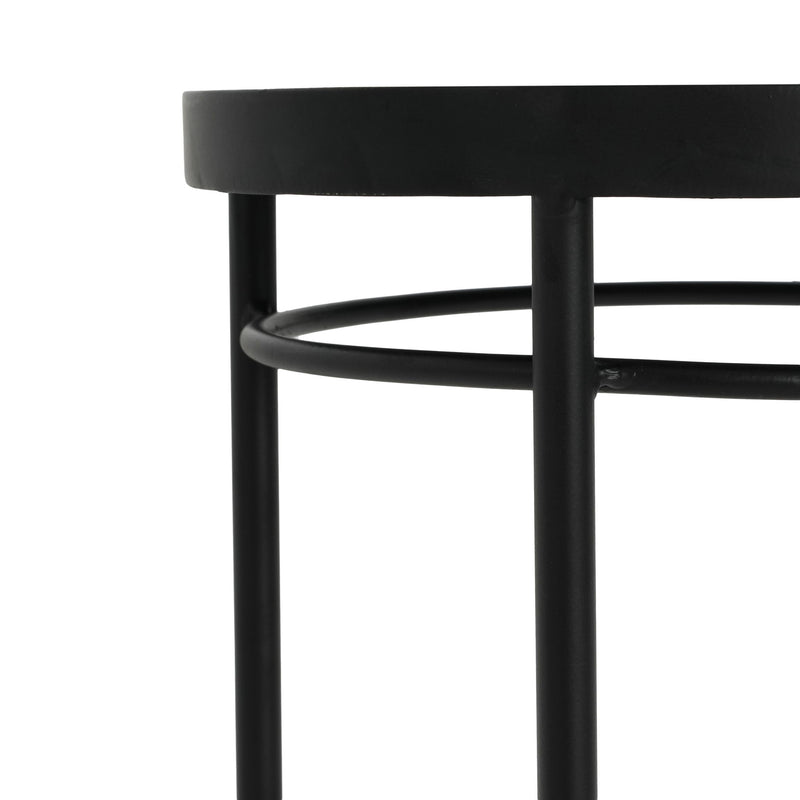 Wesley - Plant Stand - Black / Red - R&R Furniture Gallery (Fountain Valley, CA)