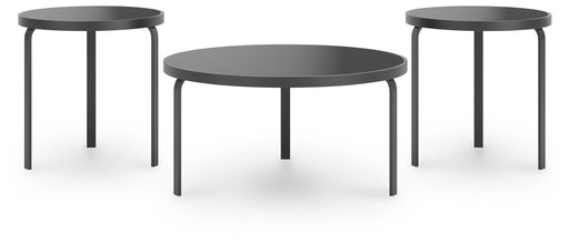 Dorylin - Occasional Table Set (Set of 3) - Black - R&R Furniture Gallery (Fountain Valley, CA)