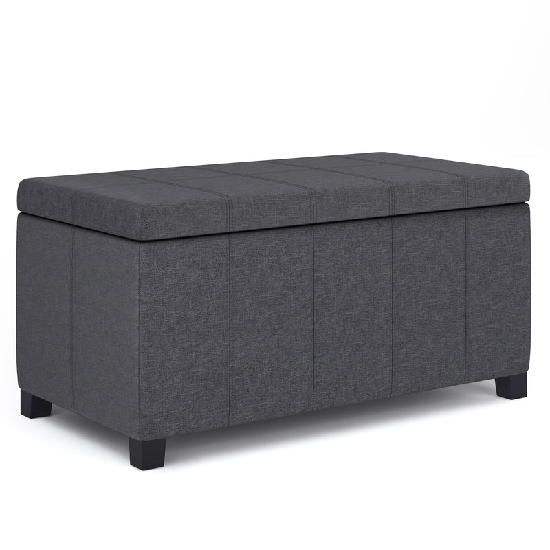 Dover - Upholstered Storage Ottoman Bench - R&R Furniture Gallery (Fountain Valley, CA)