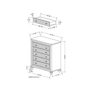 Cross - Glam Chest - Champagne - R&R Furniture Gallery (Fountain Valley, CA)