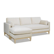 Knox - Modern Farmhouse Reversible Chaise Sectional Sofa - R&R Furniture Gallery (Fountain Valley, CA)