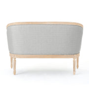 French Country Chesterfield Style Tufted Loveseat - R&R Furniture Gallery (Fountain Valley, CA)