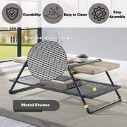 Brantley - Coffee Table - Oak & Sandy Gray - R&R Furniture Gallery (Fountain Valley, CA)