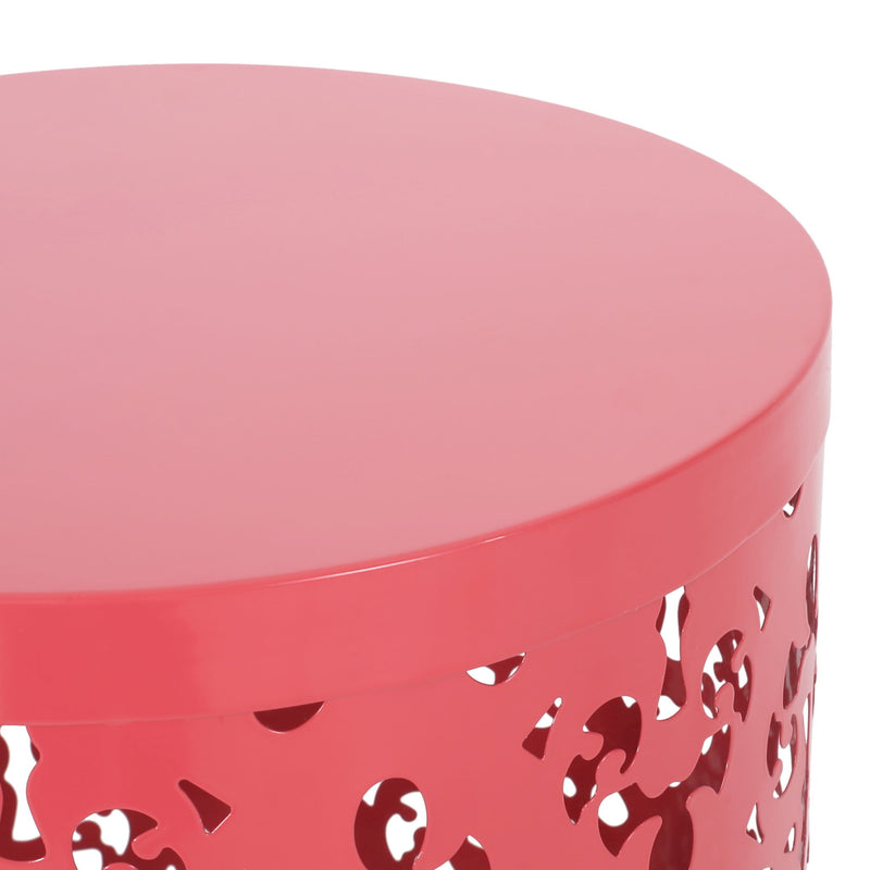 Outdoor Metal Modern Design End Table - R&R Furniture Gallery (Fountain Valley, CA)