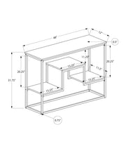 Accent Console Table For Entryway, Multi-Tier Design - R&R Furniture Gallery (Fountain Valley, CA)