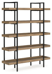 Montia - Bookcase - Light Brown - R&R Furniture Gallery (Fountain Valley, CA)