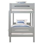Edah - Twin Over Twin Bunk Bed - Gray - R&R Furniture Gallery (Fountain Valley, CA)