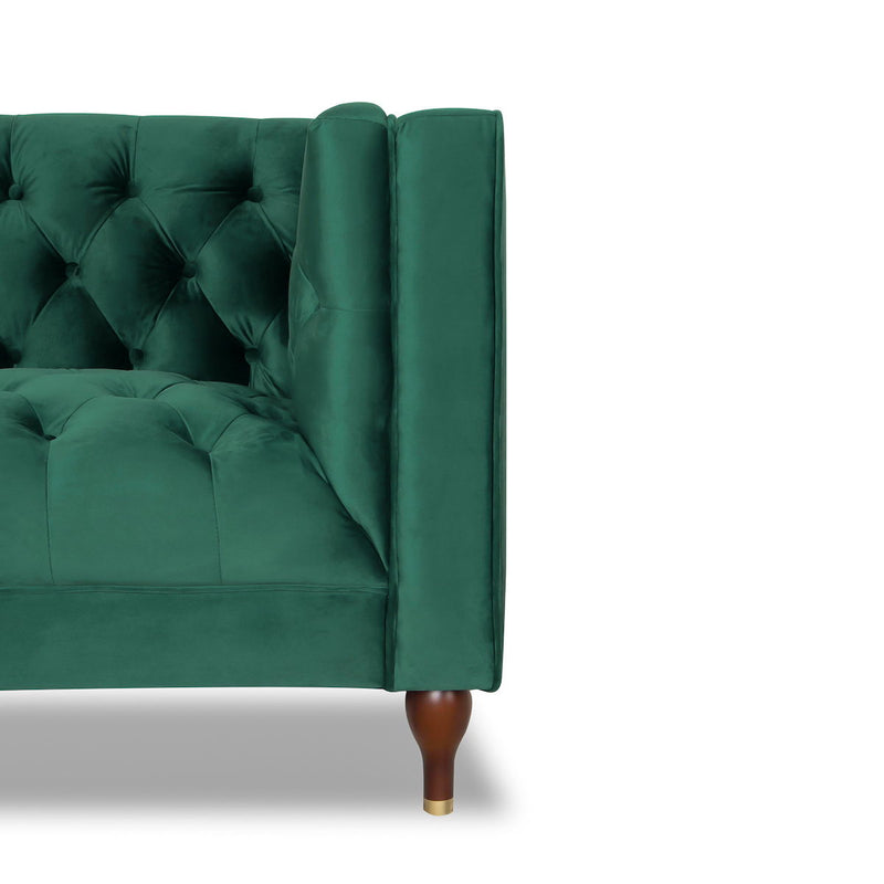 Evelyn - Mid-Century Modern Tufted Back Lounge Chair - R&R Furniture Gallery (Fountain Valley, CA)