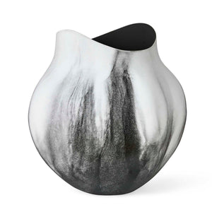 Vapor - Vase - Black / White