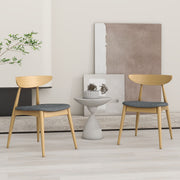 Ergonomic Back Dining Chairs (Set of 2) - R&R Furniture Gallery (Fountain Valley, CA)