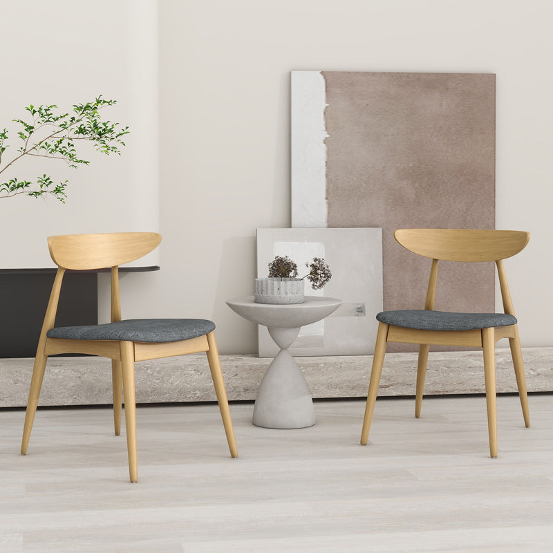 Ergonomic Back Dining Chairs (Set of 2) - R&R Furniture Gallery (Fountain Valley, CA)