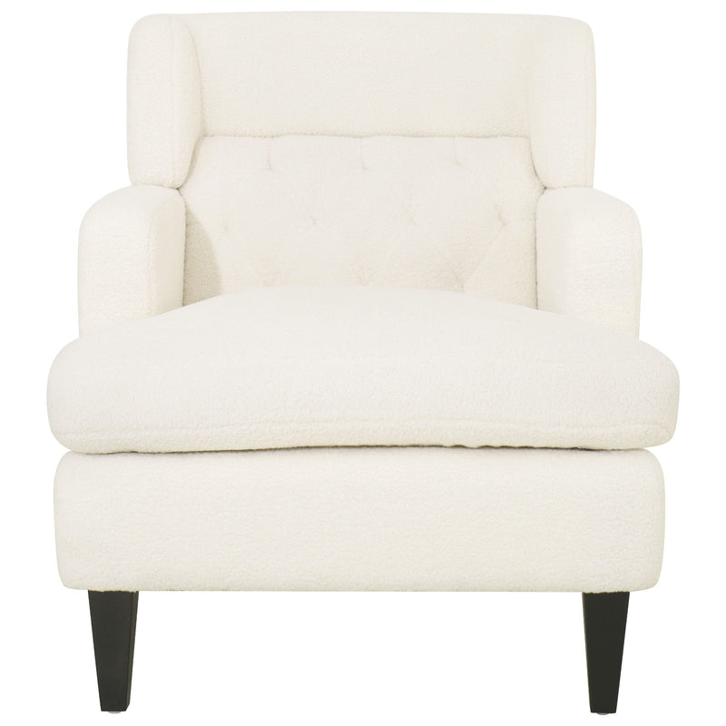 Upholstered Accent Chair Tufted Armchair For Living Room And Bedroom - R&R Furniture Gallery (Fountain Valley, CA)