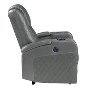 Alair - Power Motion Recliner With Bluetooth, Wireless Charger & Cupholder - R&R Furniture Gallery (Fountain Valley, CA)
