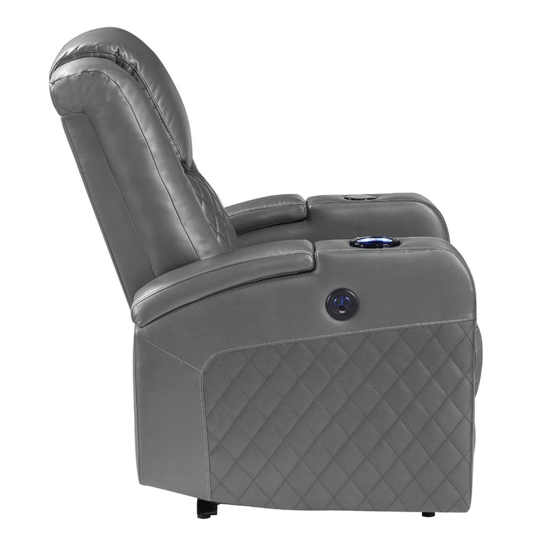 Alair - Power Motion Recliner With Bluetooth, Wireless Charger & Cupholder - R&R Furniture Gallery (Fountain Valley, CA)
