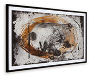Clefting - Wall Art - Black / Caramel / Tan - R&R Furniture Gallery (Fountain Valley, CA)