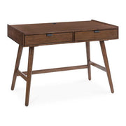 Signature Design by Ashley Lyncott home office writing desk with a spacious surface and modern wood finish.