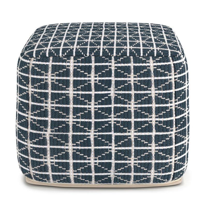 Noreen - Upholstered Square Pouf - R&R Furniture Gallery (Fountain Valley, CA)