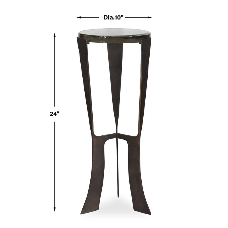 Renaud - Drink Table - Dark Bronze