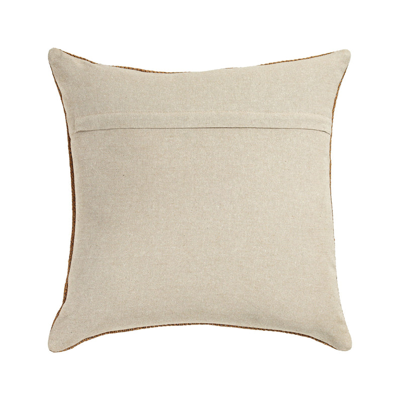 Terra - 20" Square Wool and Jute Kilim Throw Pillow - Mesa