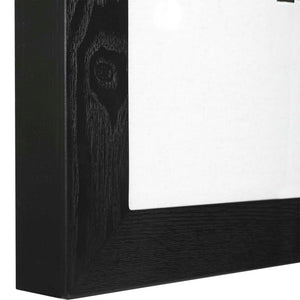 Flaxen Scroll - Shadow Box - Black / Blue / White