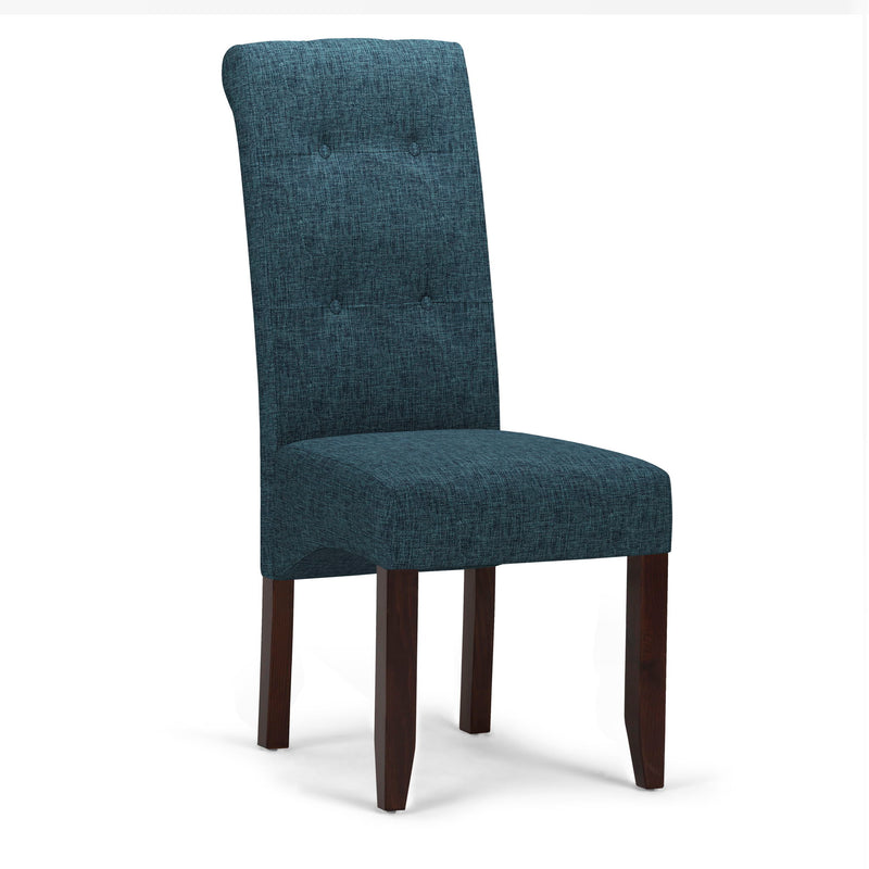 Cosmopolitan - Deluxe Tufted Parson Upholstered Chair (Set of 2) - R&R Furniture Gallery (Fountain Valley, CA)
