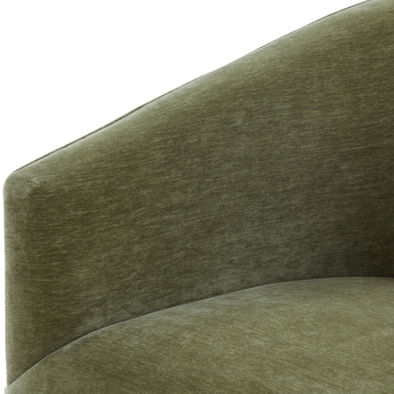 Elm - Skirted Swivel Chair - R&R Furniture Gallery (Fountain Valley, CA)