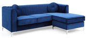 Delray - Micro Suede Sofa Chaise - R&R Furniture Gallery (Fountain Valley, CA)