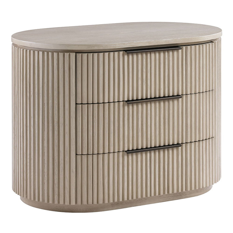 Leanna - Nightstand With USB Port - Light Oak - R&R Furniture Gallery (Fountain Valley, CA)