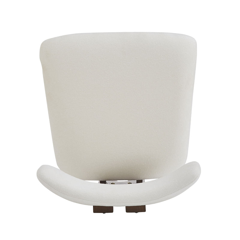 Modern Upholstered Armless Dining Chairs With Metal Legs - R&R Furniture Gallery (Fountain Valley, CA)