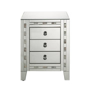 Nasa - Accent Table - Mirrored & Mother Pearl - R&R Furniture Gallery (Fountain Valley, CA)