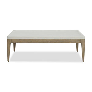 Linen Coffee Table - White
