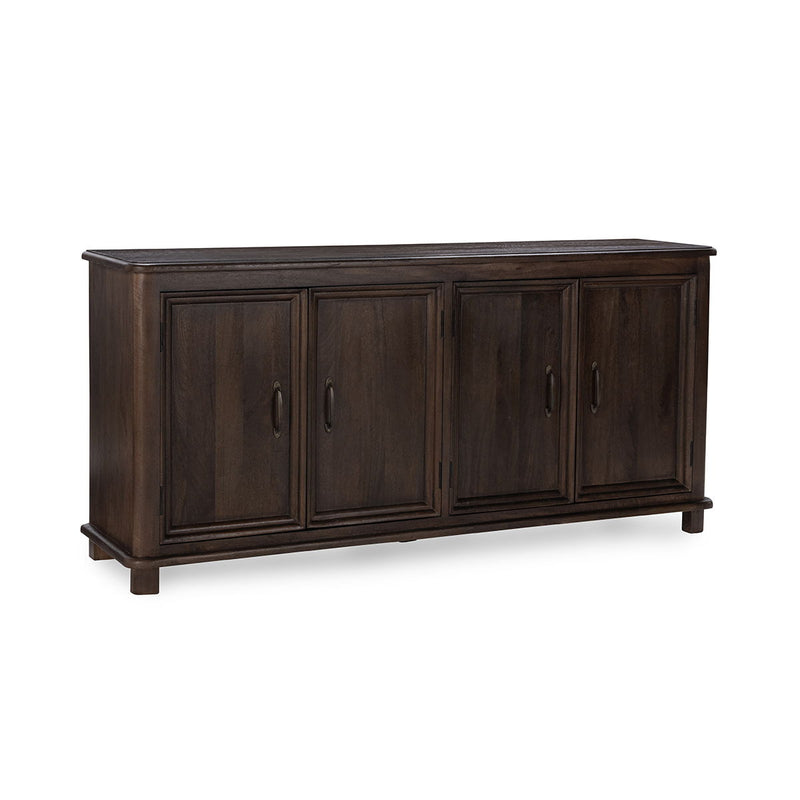 Brookside - 4 Door Cabinet - Cocoa Brown - R&R Furniture Gallery (Fountain Valley, CA)